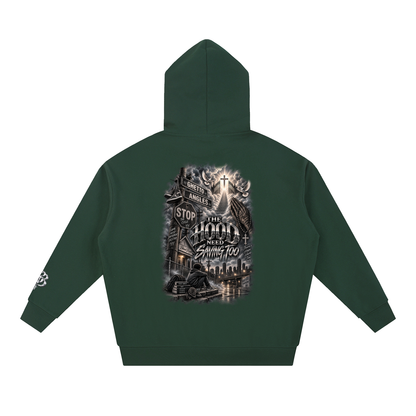 Saving The Hood Heavyweight Hoodie