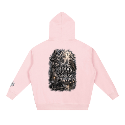 Saving The Hood Heavyweight Hoodie