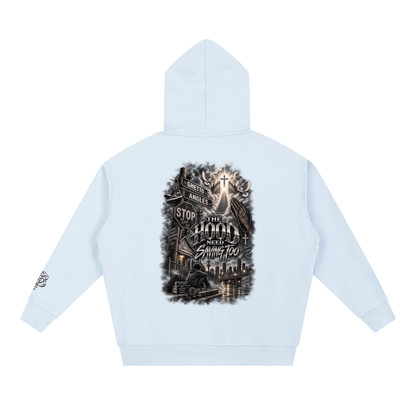 Saving The Hood Heavyweight Hoodie