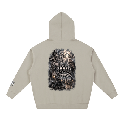 Saving The Hood Heavyweight Hoodie